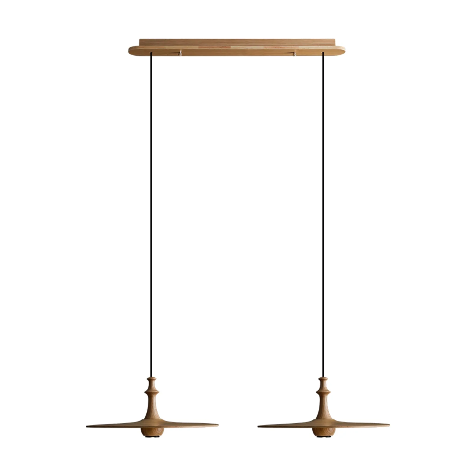 Syrinyra Sculptural Wood Disc Pendant Light - Image 29