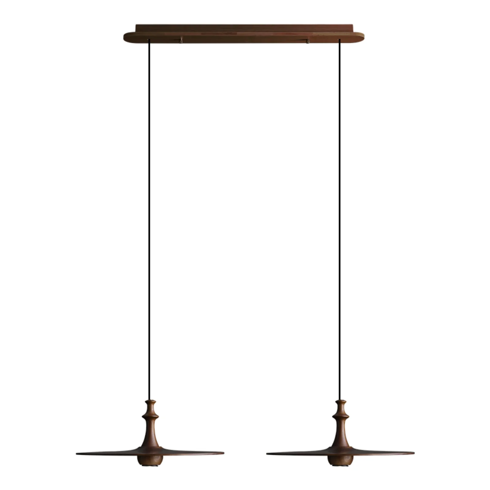 Syrinyra Sculptural Wood Disc Pendant Light - Image 32