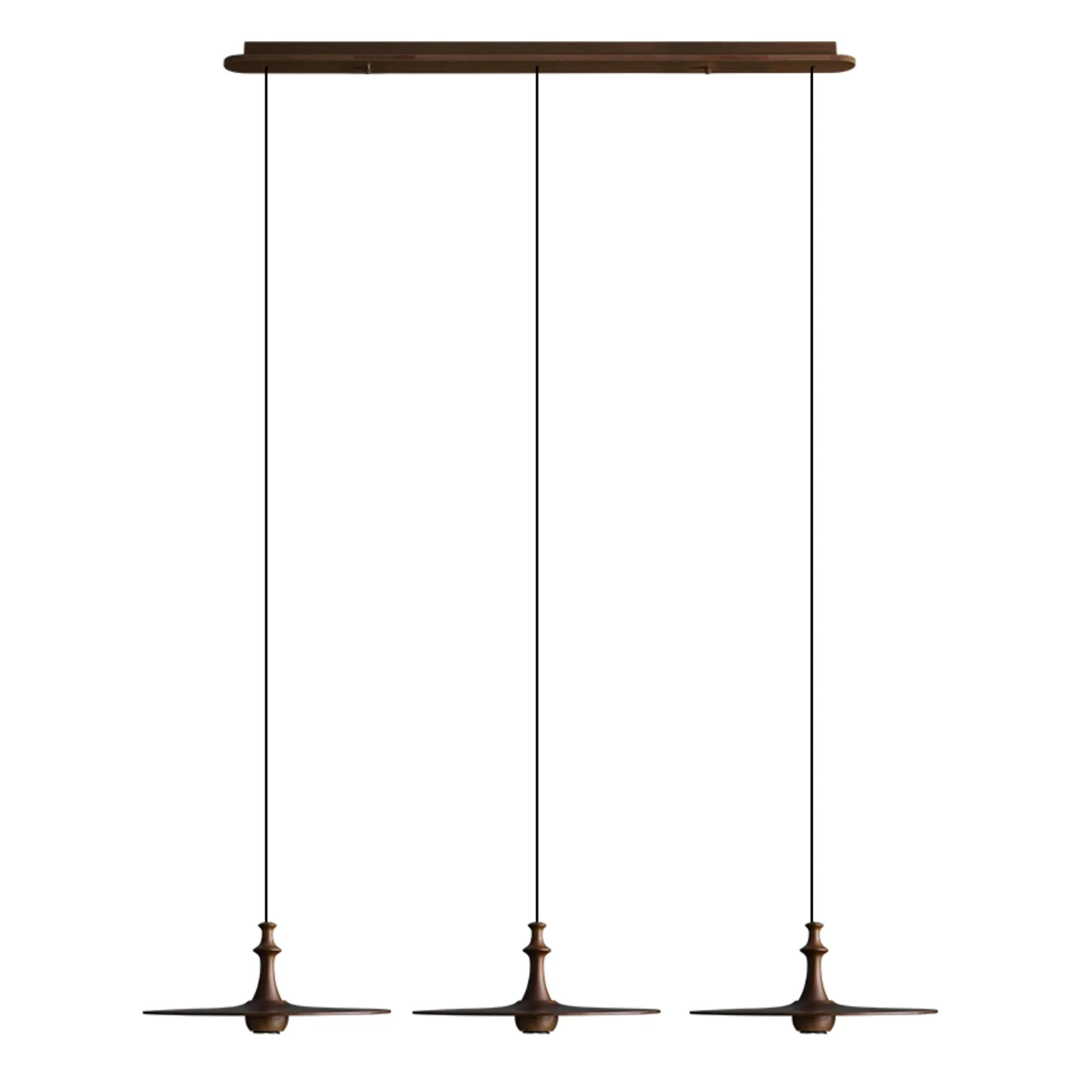 Syrinyra Sculptural Wood Disc Pendant Light - Image 33
