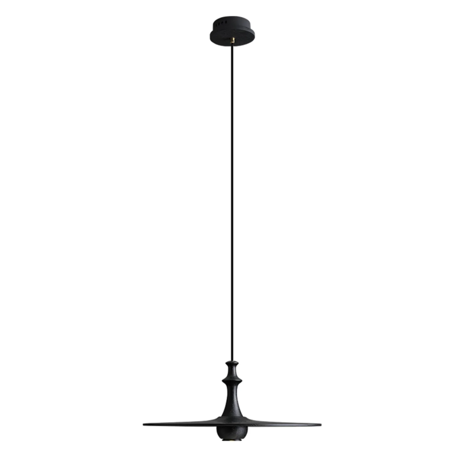 Syrinyra Sculptural Wood Disc Pendant Light - Image 35