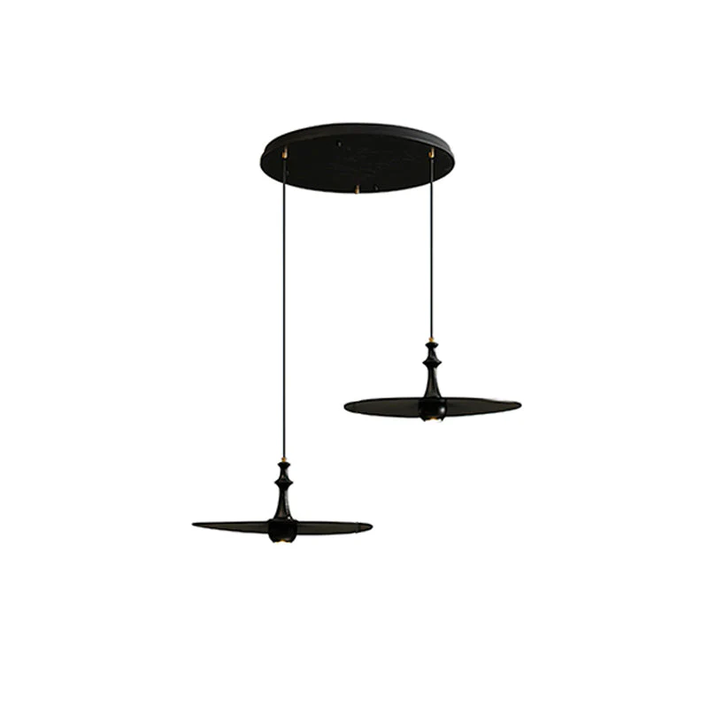 Syrinyra Sculptural Wood Disc Pendant Light - Image 38