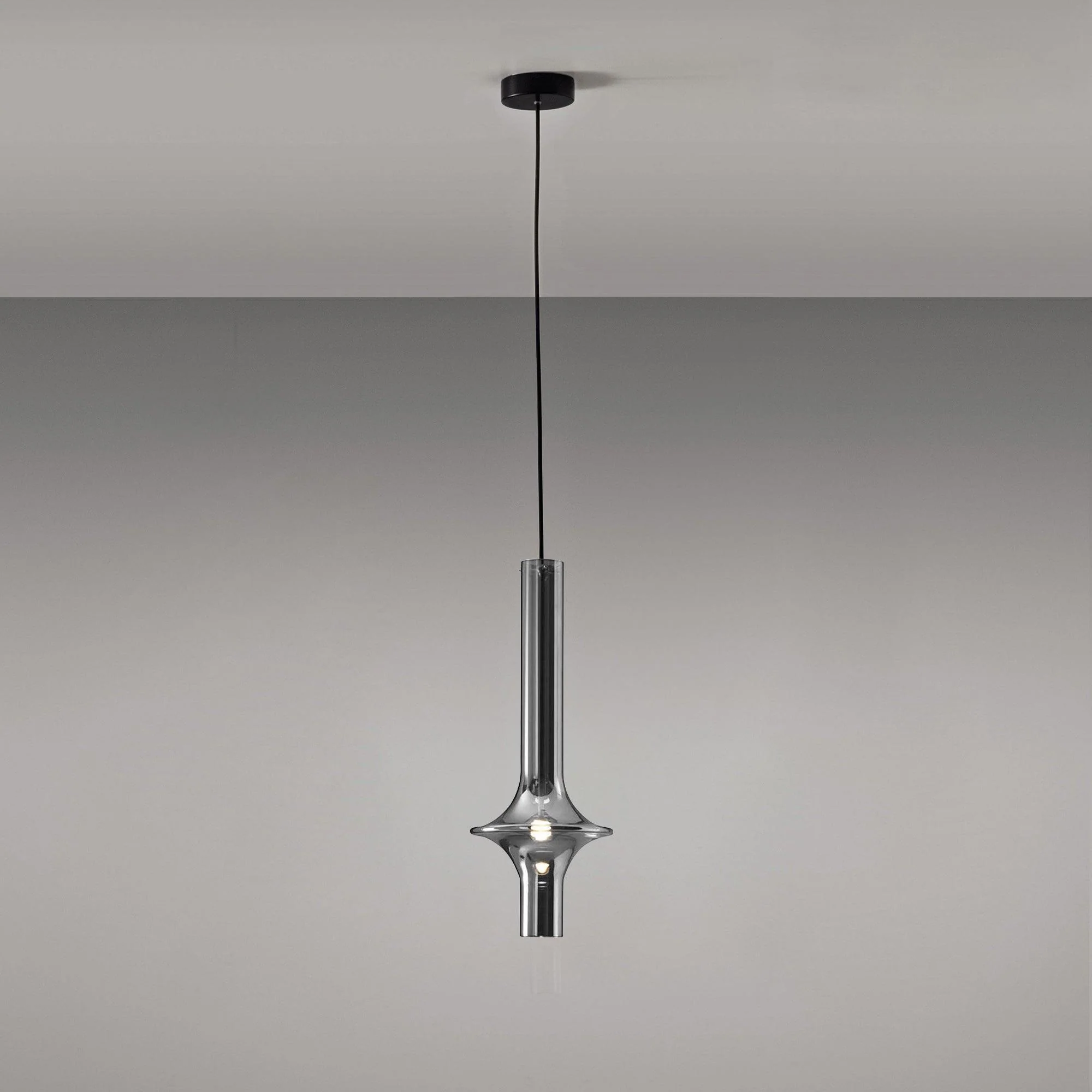 Talera Glass Industrial Glam Pendant Light - Image 34