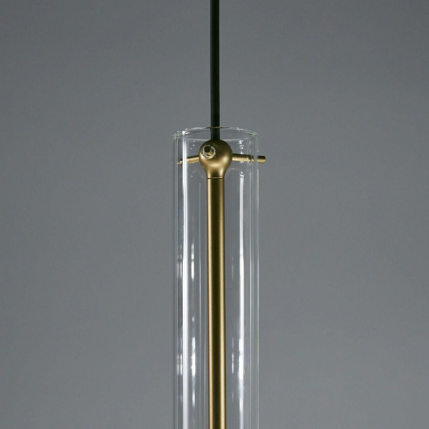 Talera Glass Industrial Glam Pendant Light - Image 8