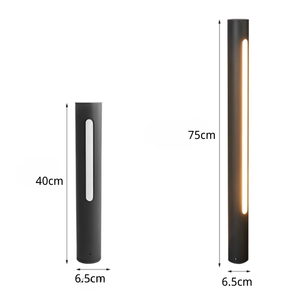 Tali LED Cylinder Outdoor Pathway Light - Image 6
