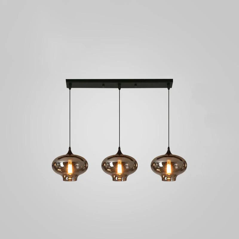 Talis Glass Industrial Chic Pendant Light - Image 10
