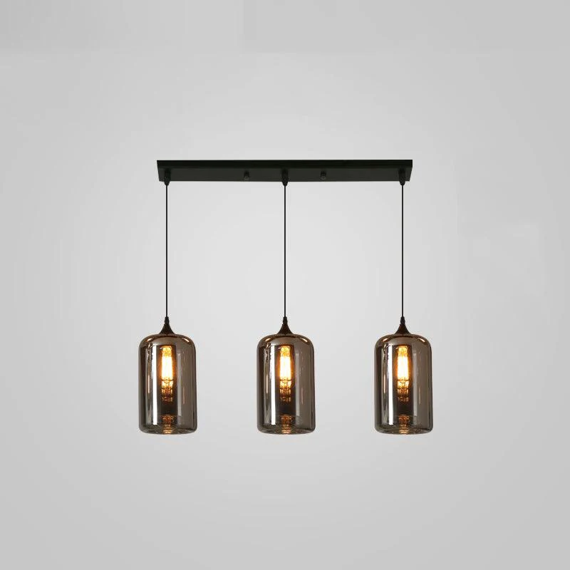 Talis Glass Industrial Chic Pendant Light - Image 11