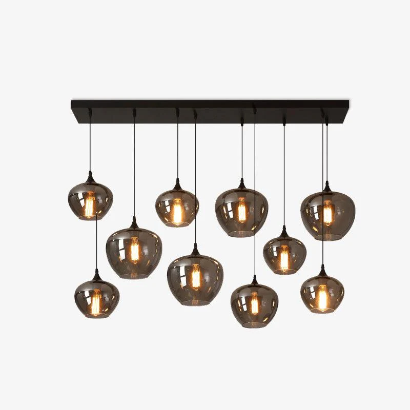 Talis Glass Industrial Chic Pendant Light - Image 14