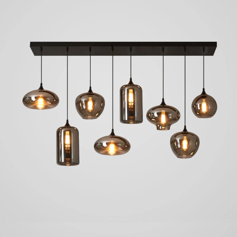 Talis Glass Industrial Chic Pendant Light - Image 21