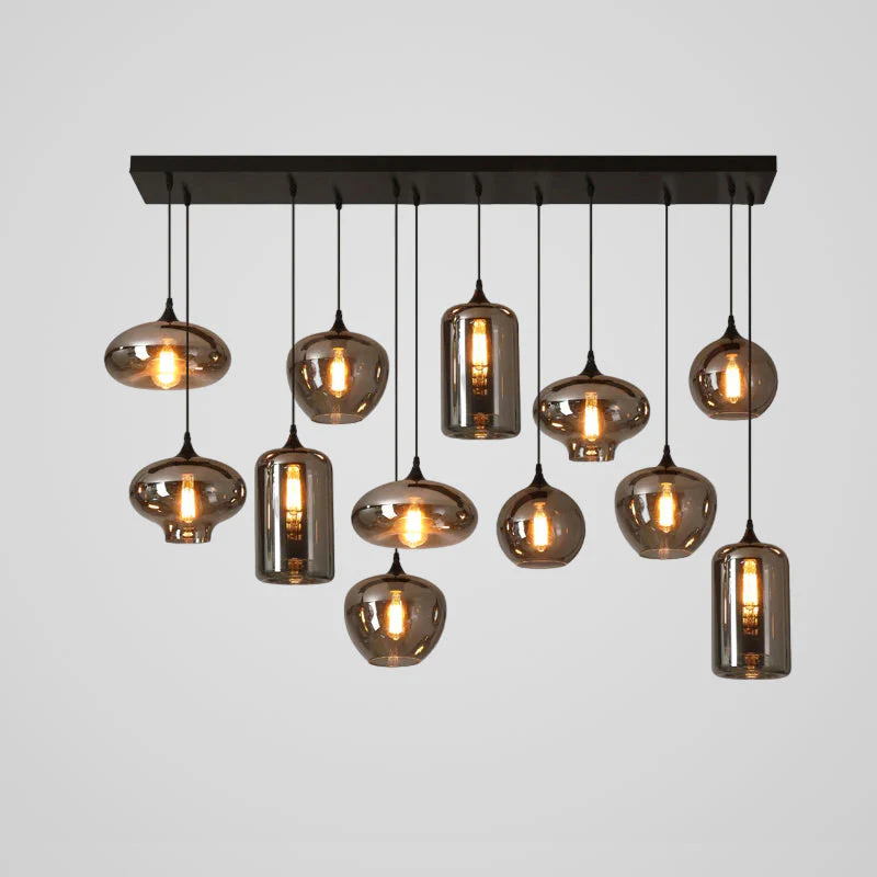 Talis Glass Industrial Chic Pendant Light - Image 24