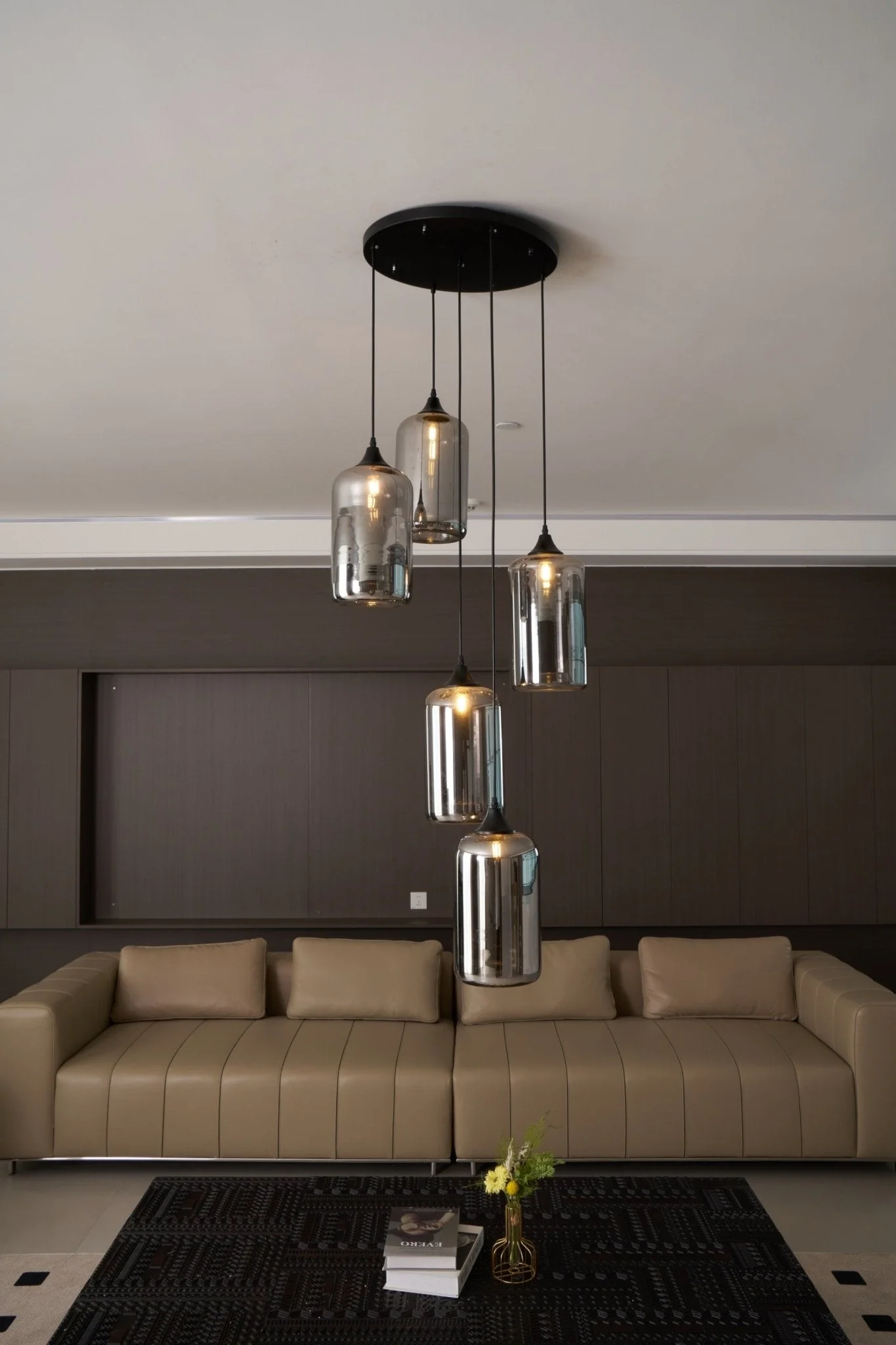 Talis Glass Industrial Chic Pendant Light - Image 38