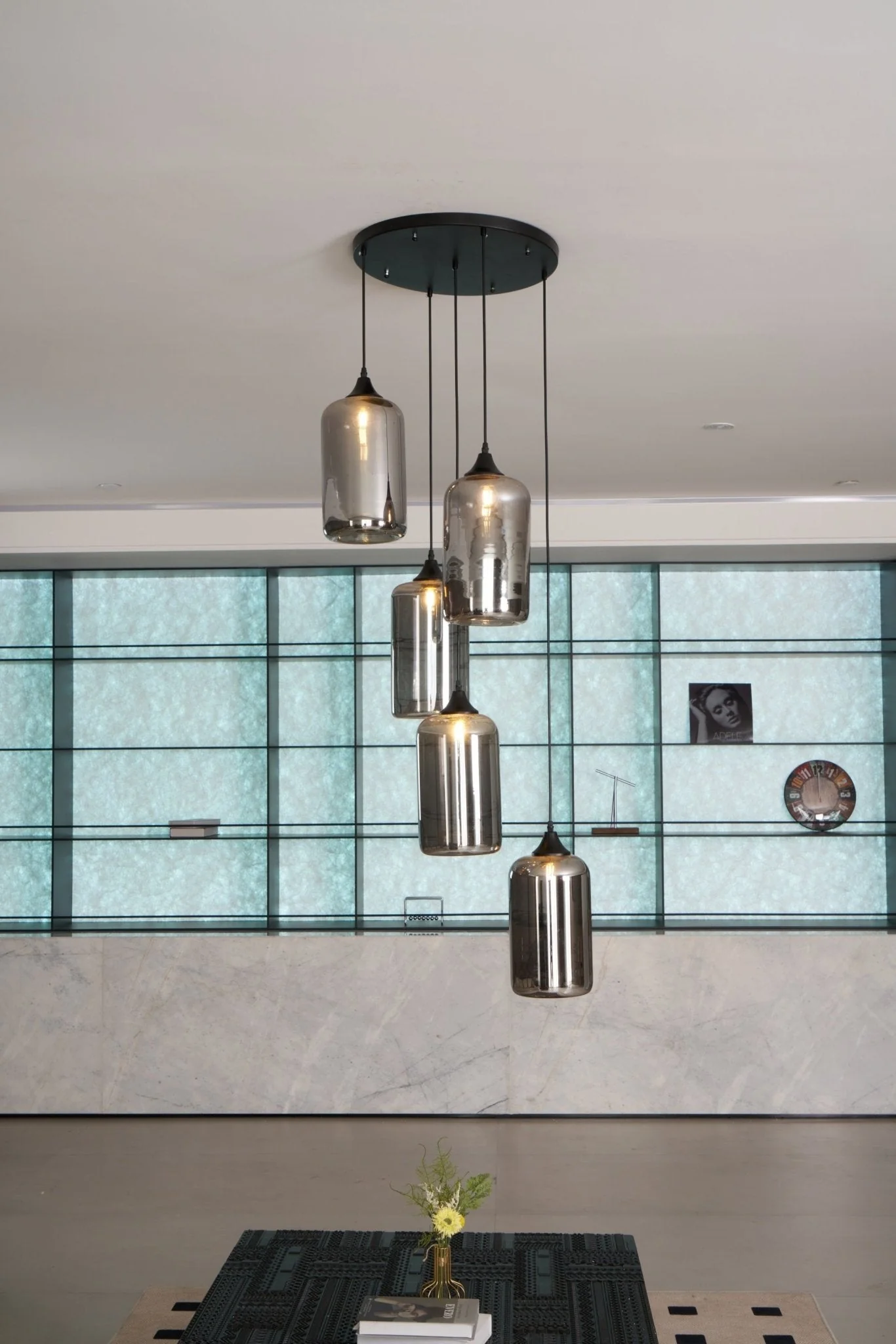 Talis Glass Industrial Chic Pendant Light - Image 41