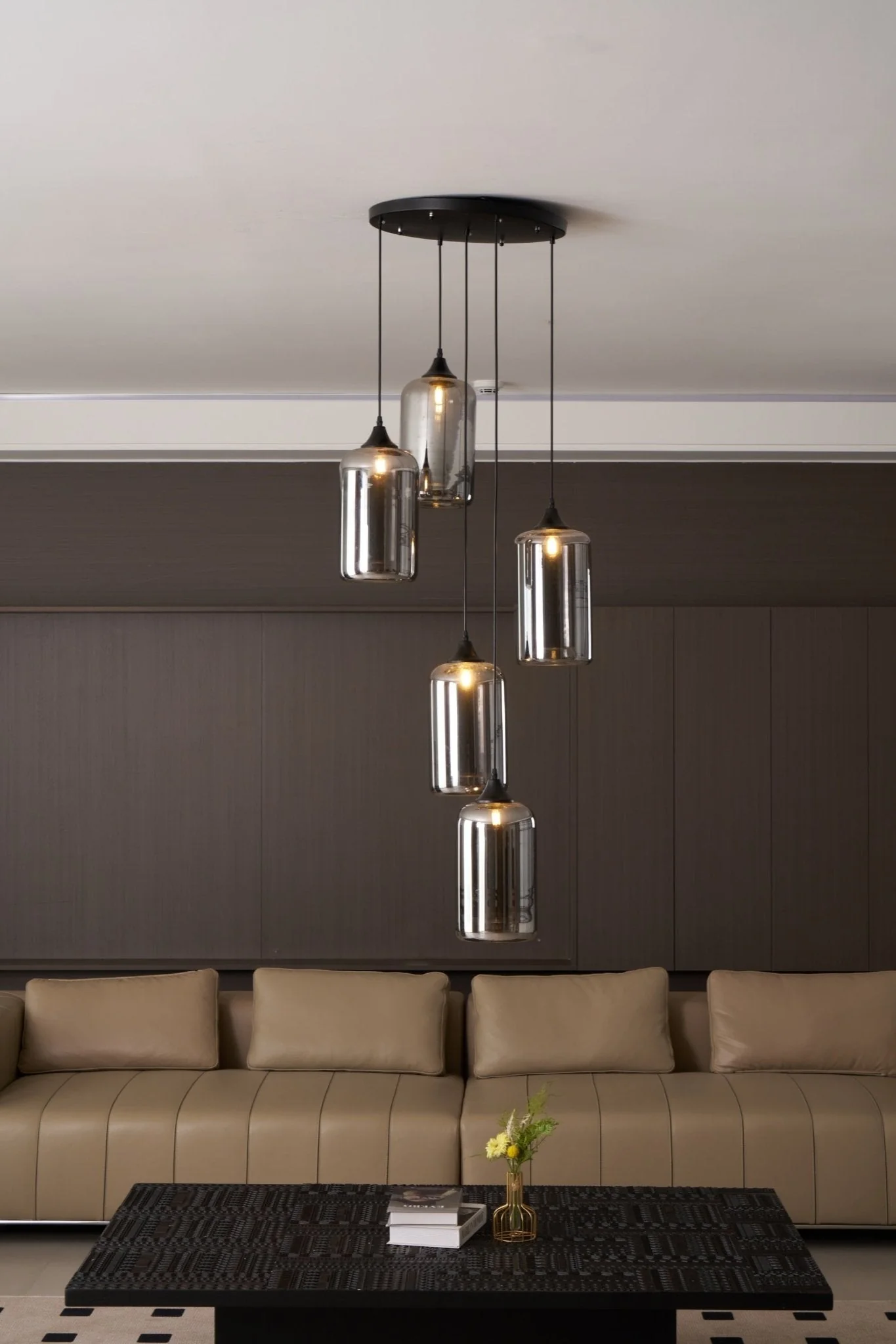 Talis Glass Industrial Chic Pendant Light - Image 42