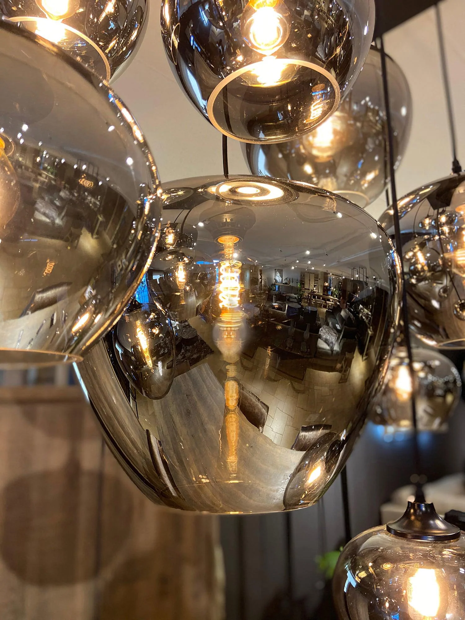 Talis Glass Industrial Chic Pendant Light - Image 45