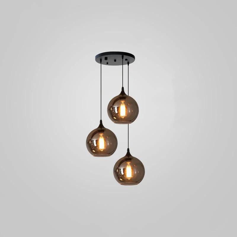 Talis Glass Industrial Chic Pendant Light - Image 54