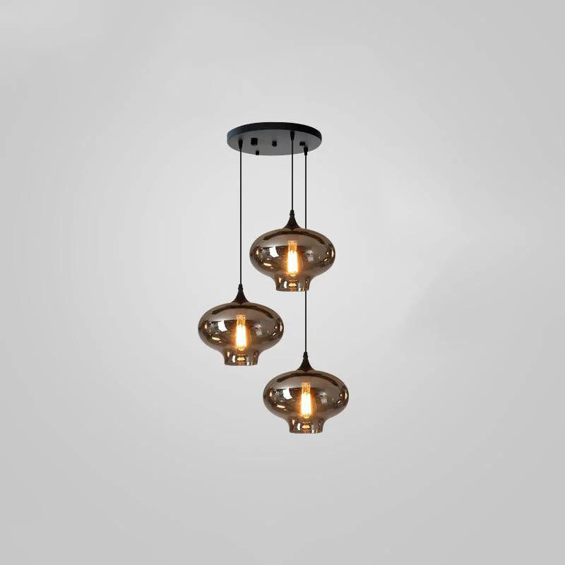Talis Glass Industrial Chic Pendant Light - Image 55