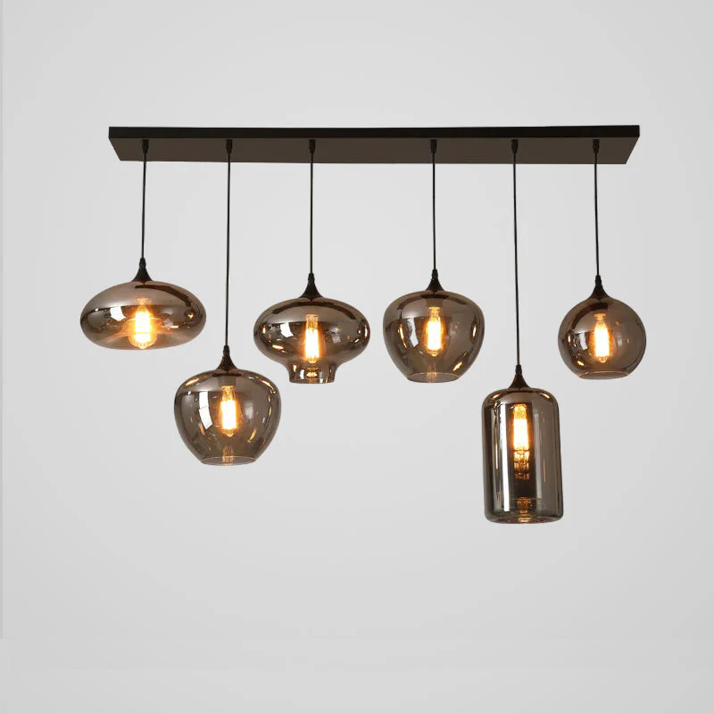 Talis Glass Industrial Chic Pendant Light - Image 71