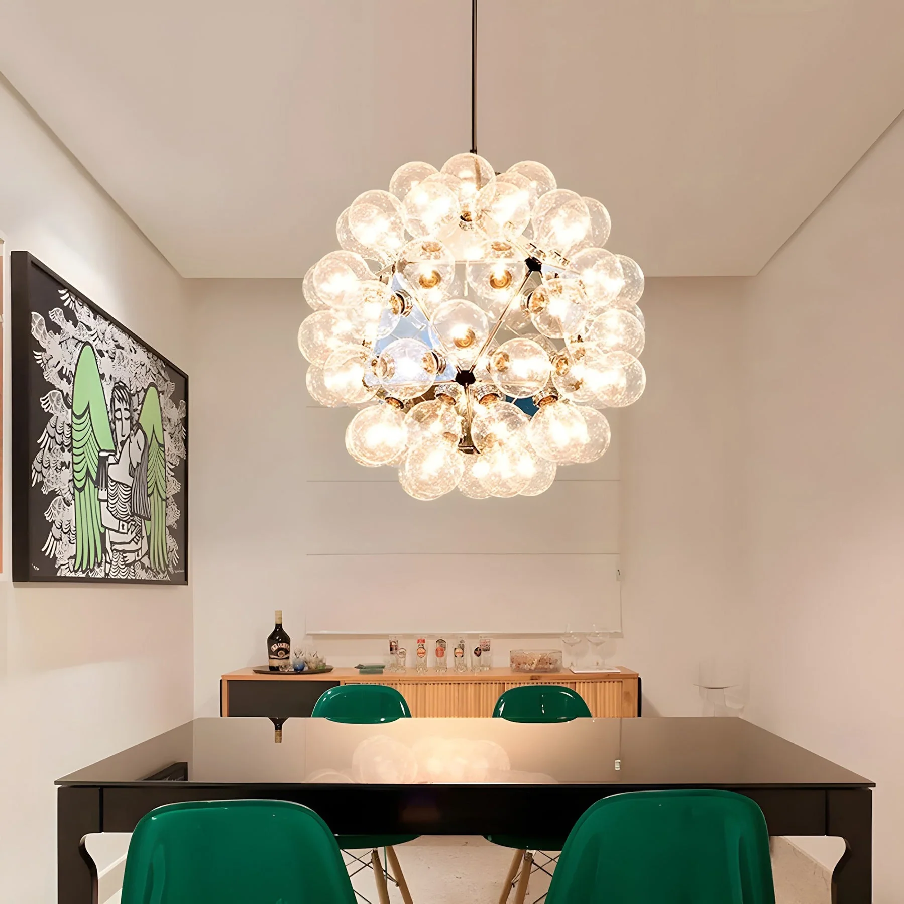 Taraxacum Modern Glass Chandelier - Image 14