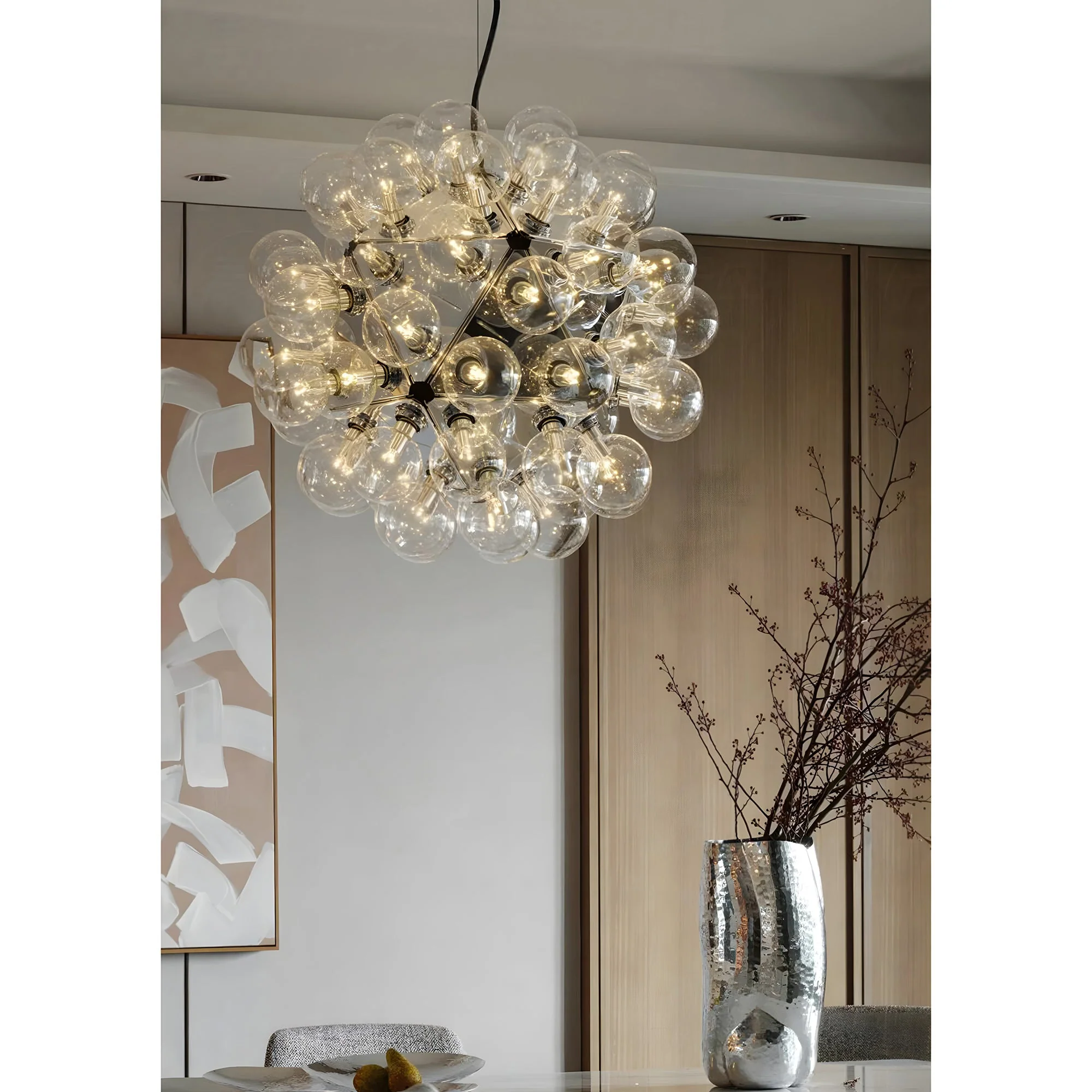 Taraxacum Modern Glass Chandelier - Image 17