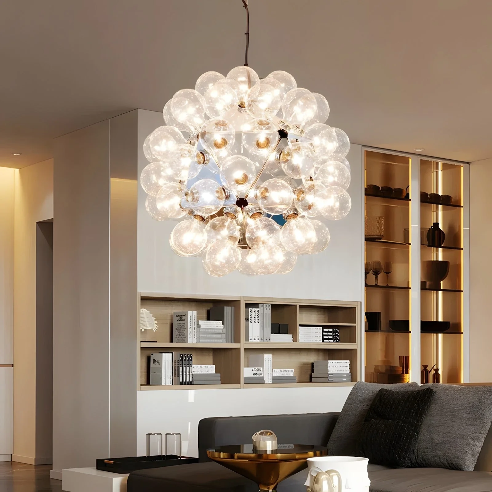Taraxacum Modern Glass Chandelier - Image 2