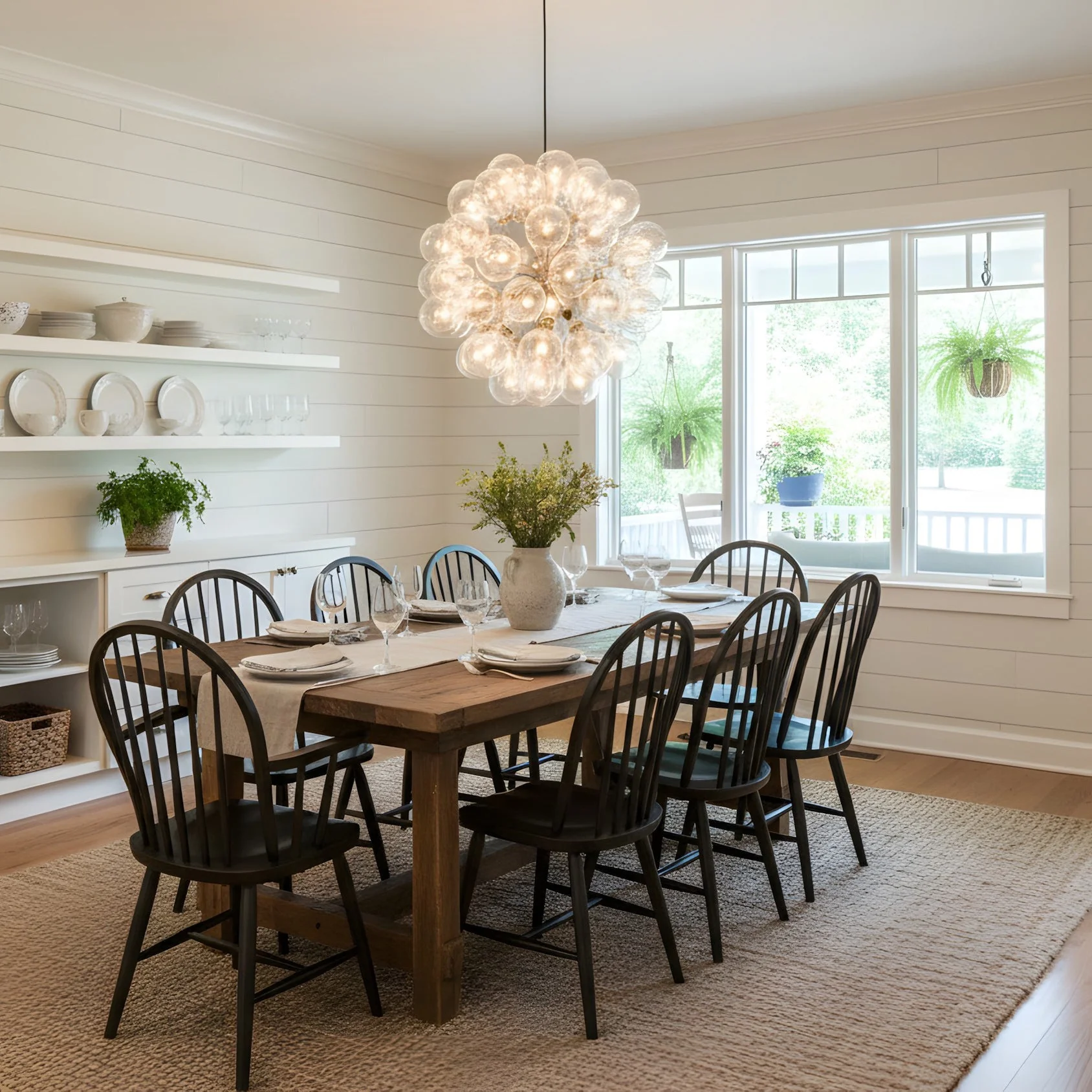 Taraxacum Modern Glass Chandelier - Image 4
