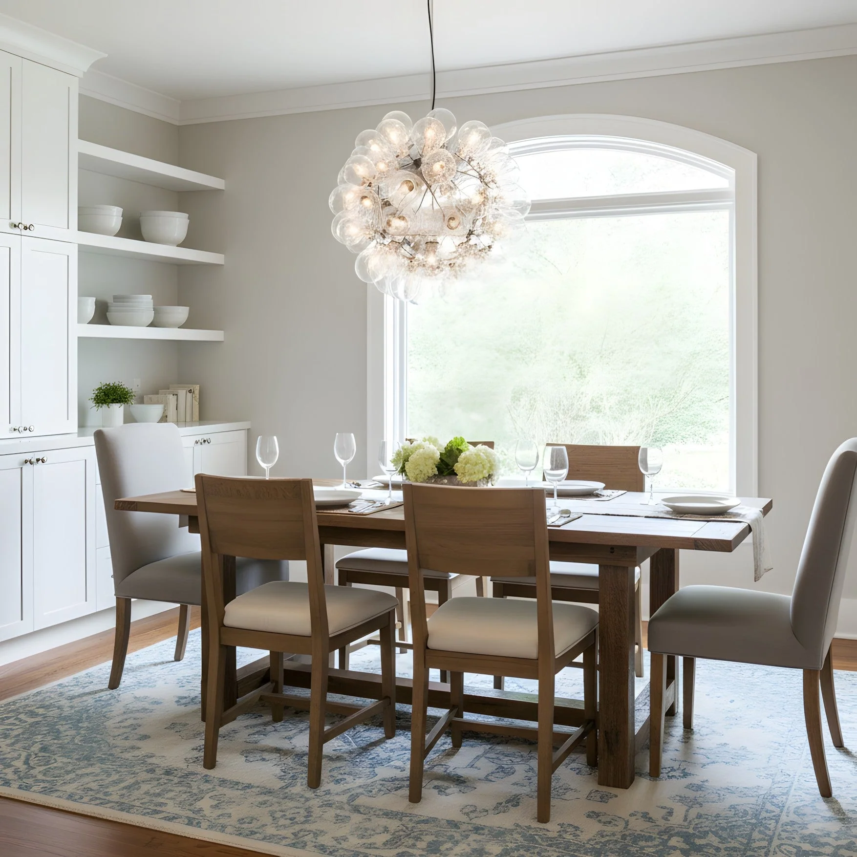 Taraxacum Modern Glass Chandelier - Image 5