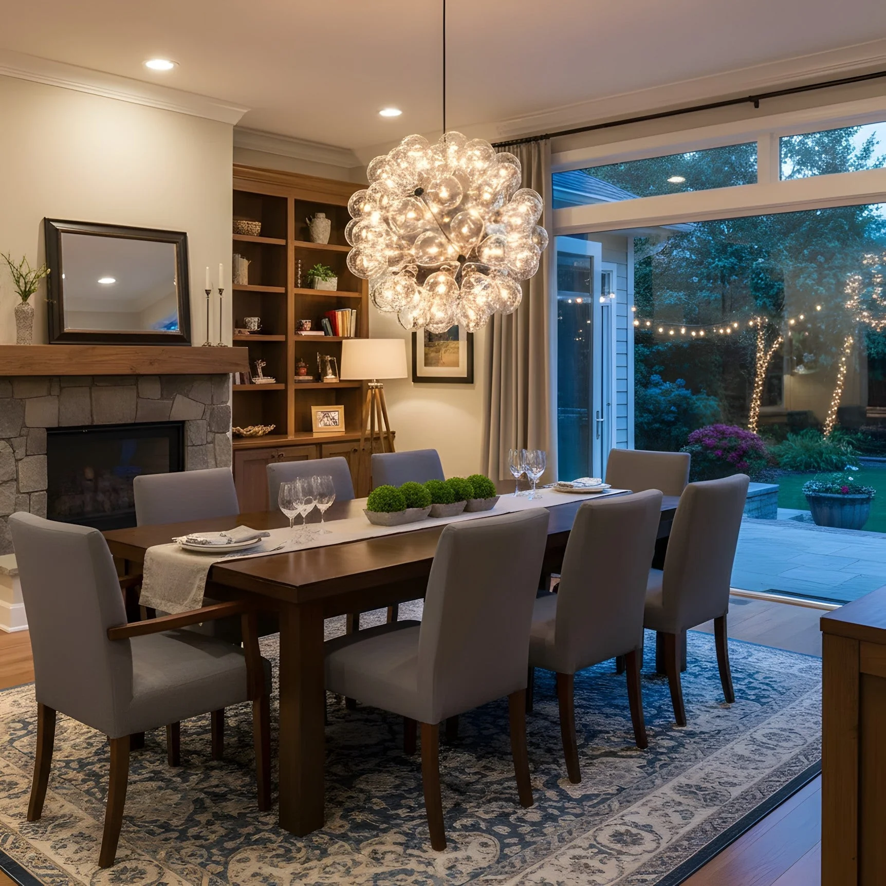 Taraxacum Modern Glass Chandelier - Image 8