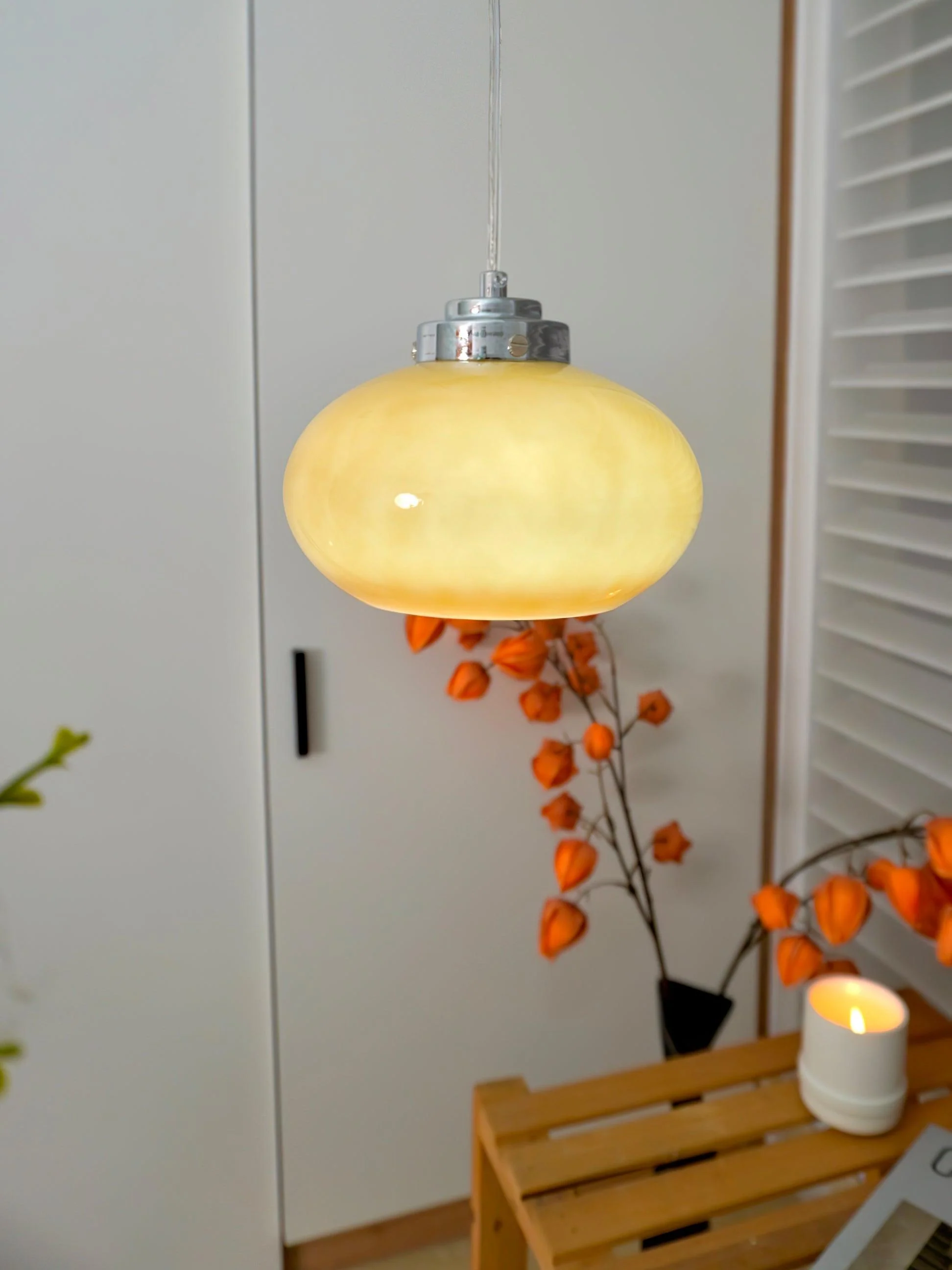 Tavira Glass Retro Pendant Light - Image 20