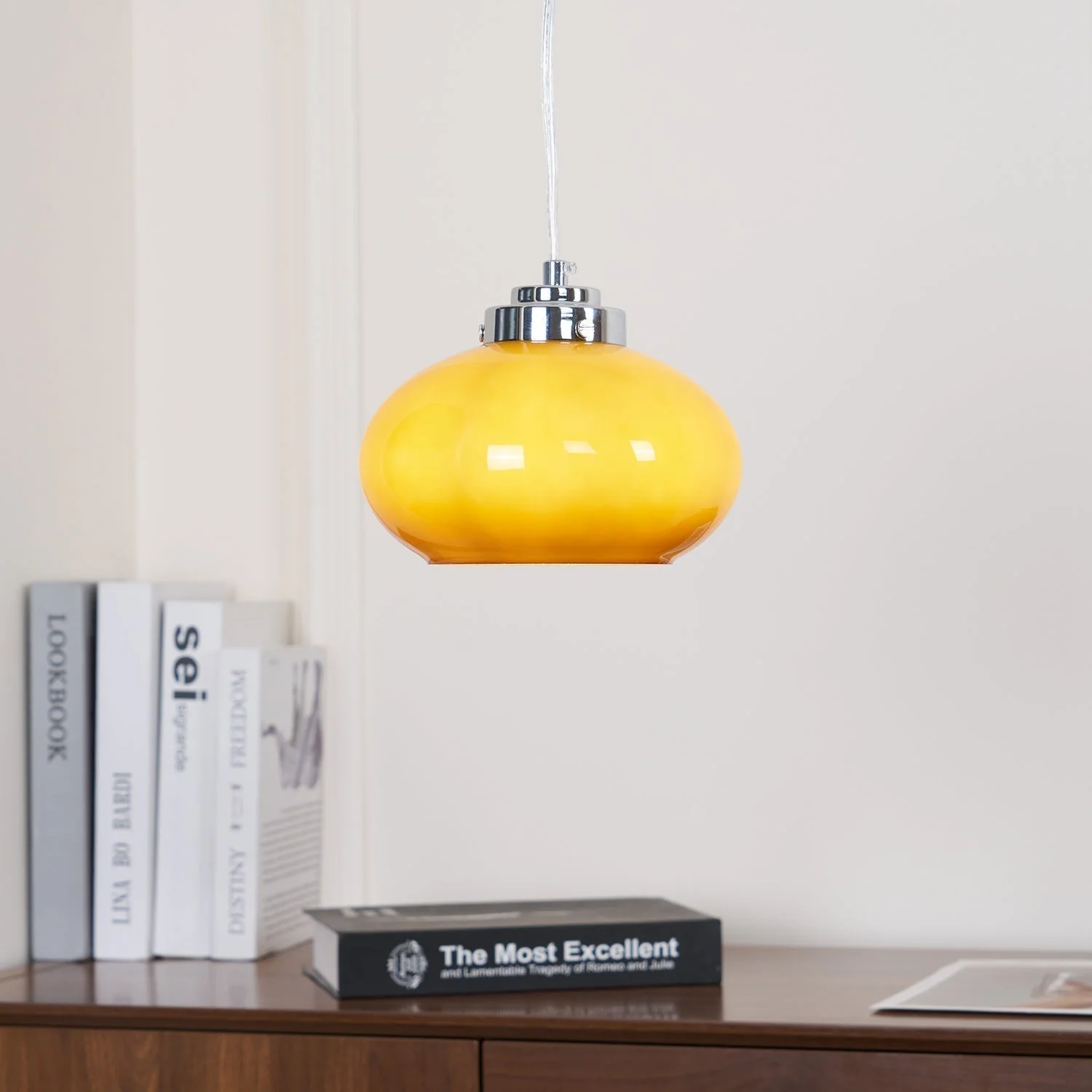 Tavira Glass Retro Pendant Light - Image 33
