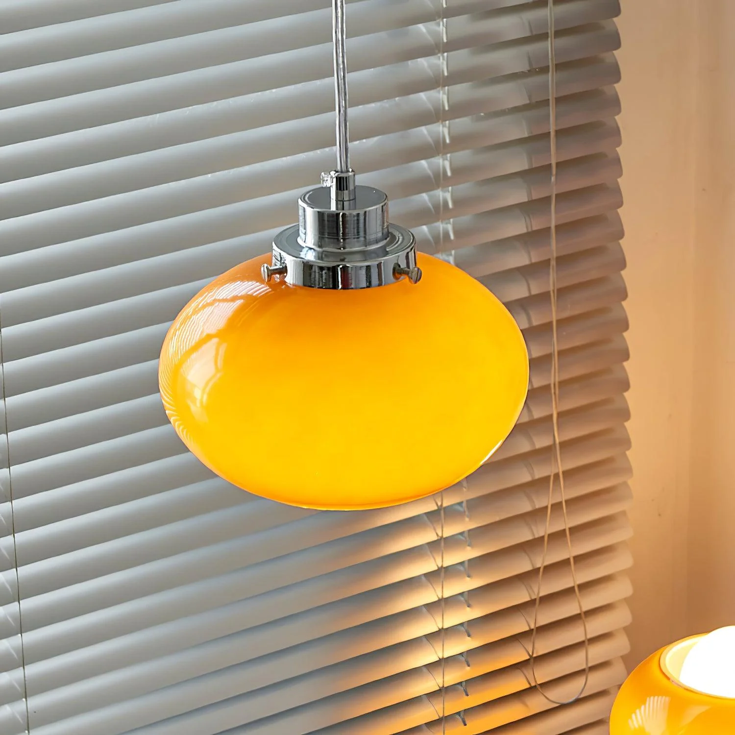 Tavira Glass Retro Pendant Light - Image 4