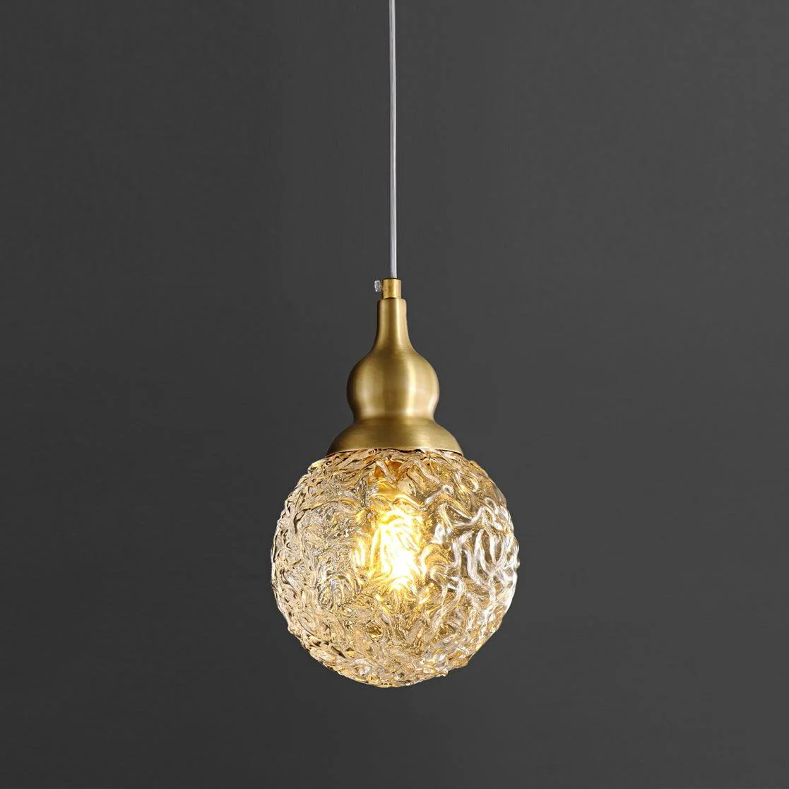 Tavirace Brass & Glass Glam Pendant Light - Image 15