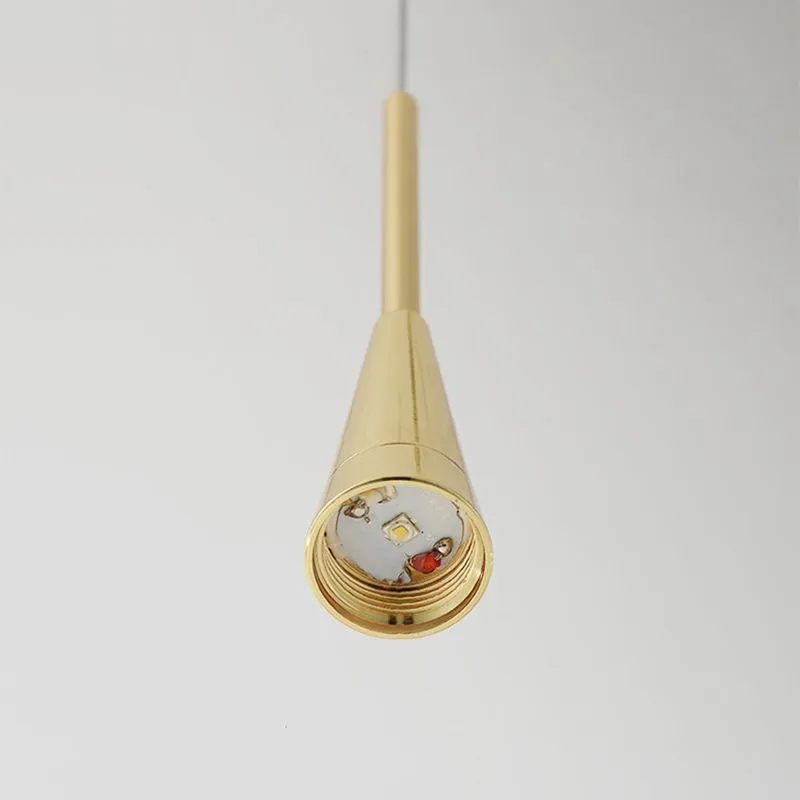 Teardrop Gold Pendant Light - Image 7
