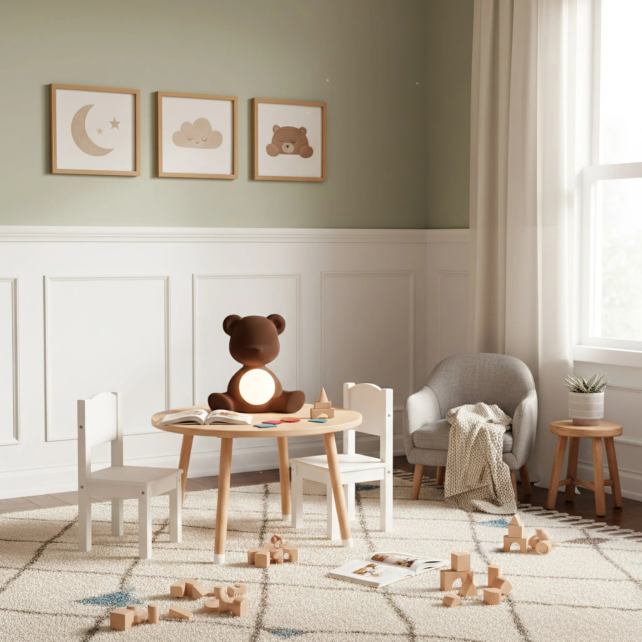 Teddy Contemporary Table Lamp - Image 4