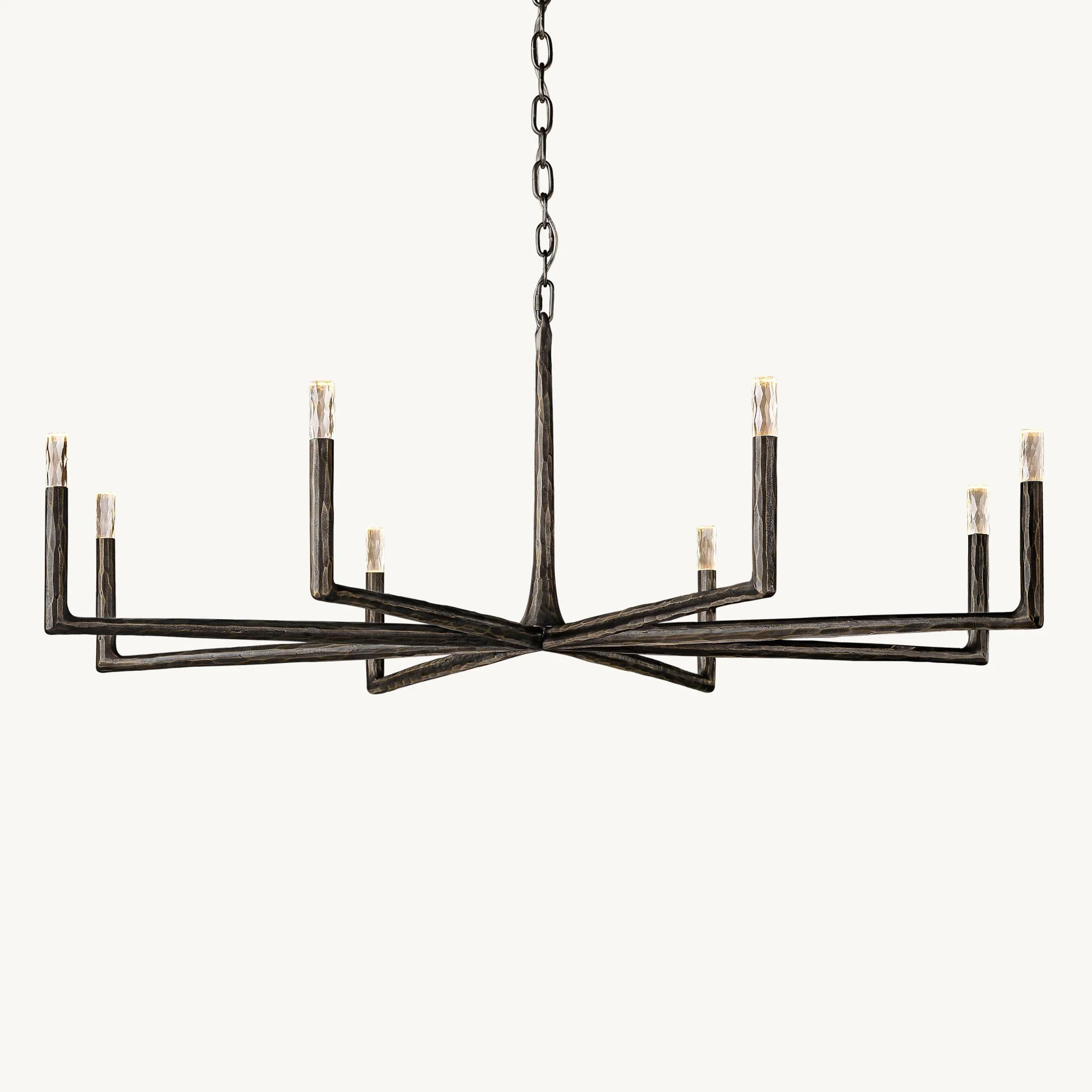 Thaddeus Contemporary Brass Chandelier - Image 22