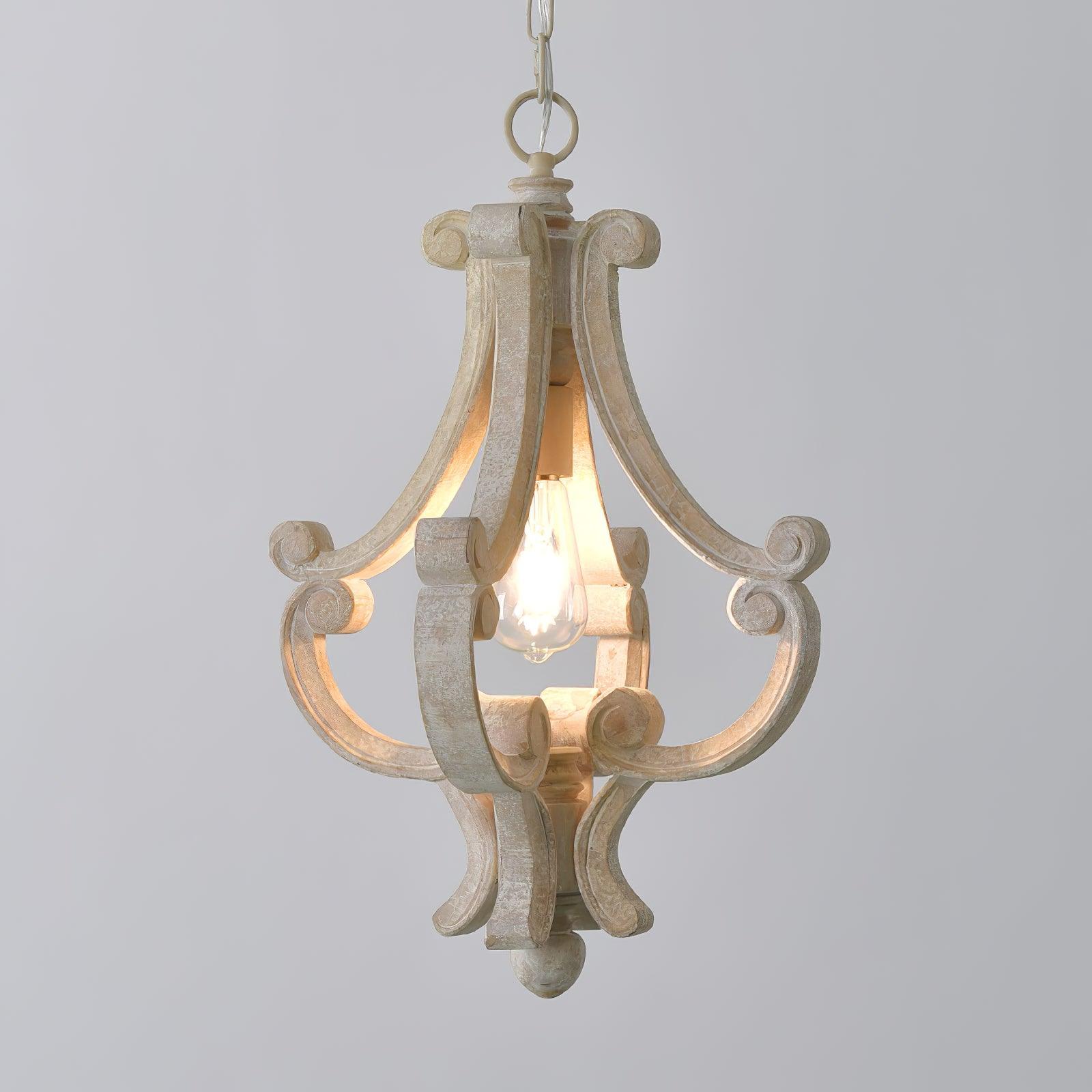 Thalien Wooden Glam Pendant Light - Image 13