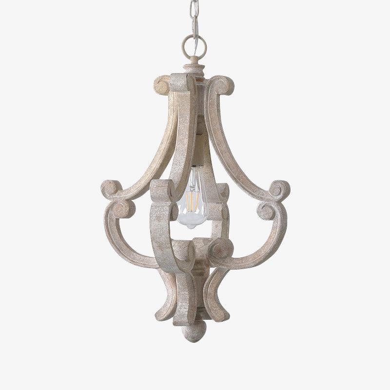 Thalien Wooden Glam Pendant Light - Image 2