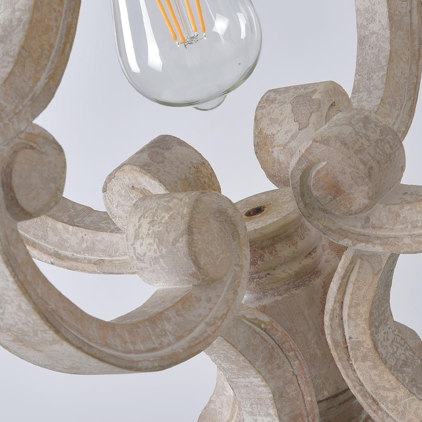 Thalien Wooden Glam Pendant Light - Image 6