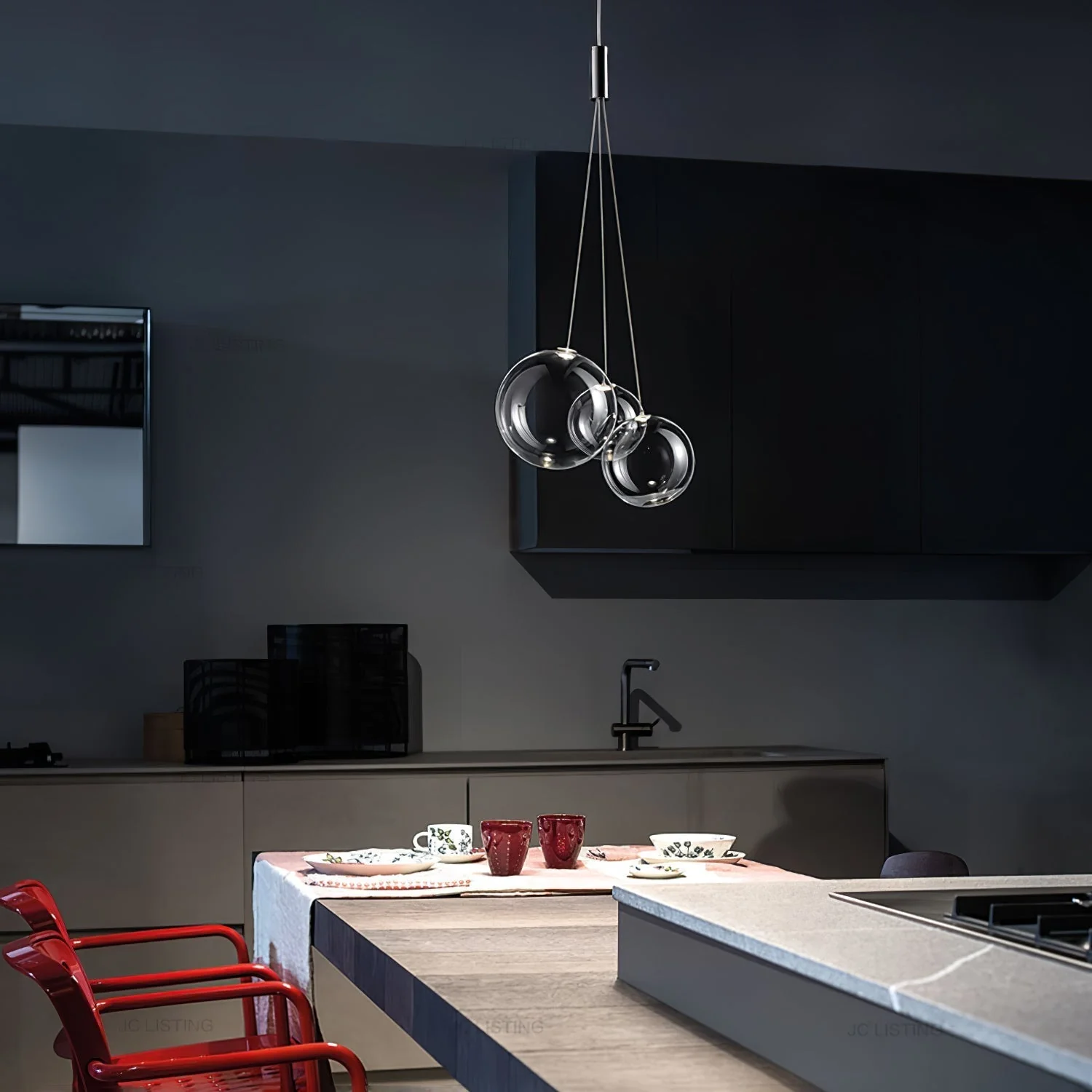 Thalirce Light Luxury Pendant Light - Image 35