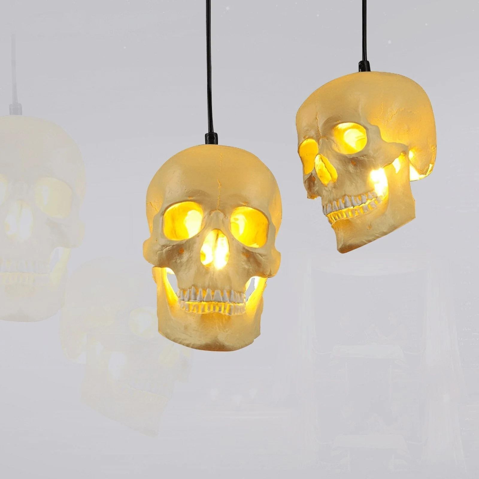 Thalire Resin Artistic Pendant Light - Image 4