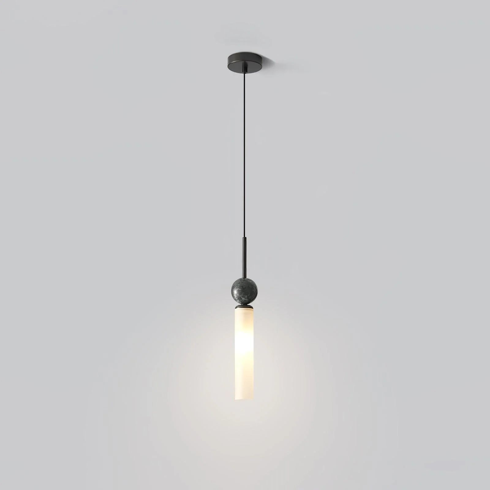Thea Minimalist Marble Pendant Light - Image 10