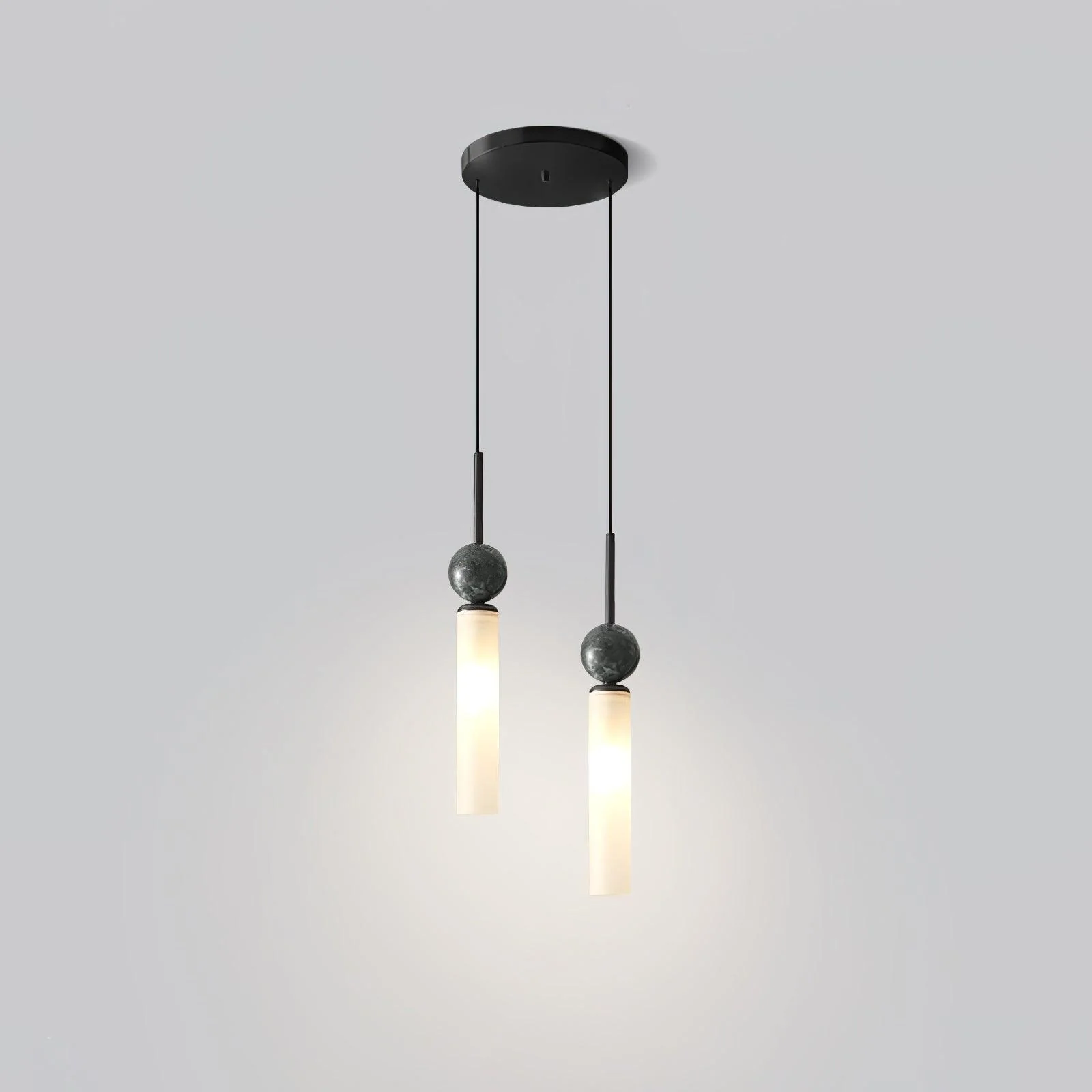 Thea Minimalist Marble Pendant Light - Image 13
