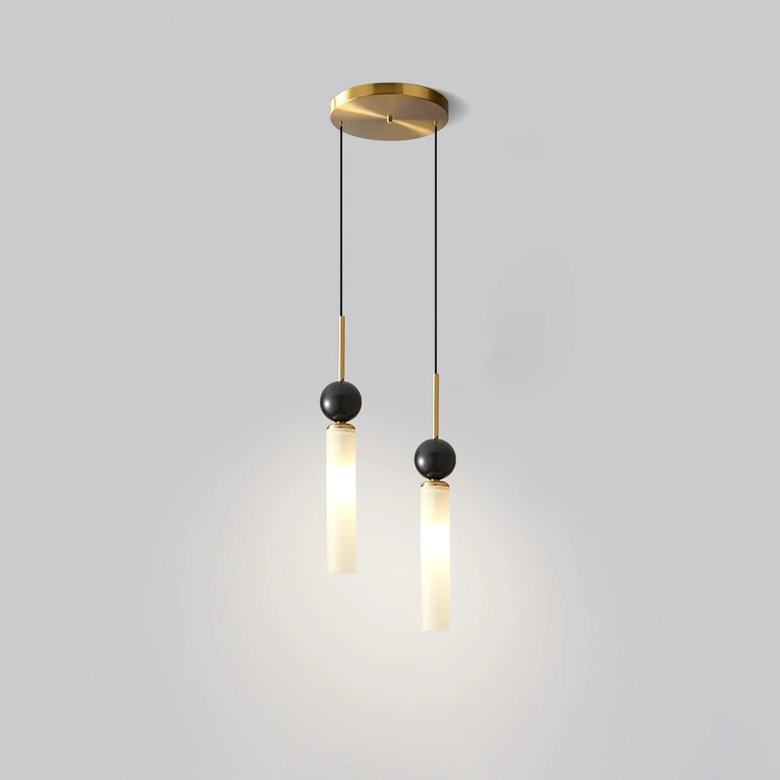 Thea Minimalist Marble Pendant Light - Image 3