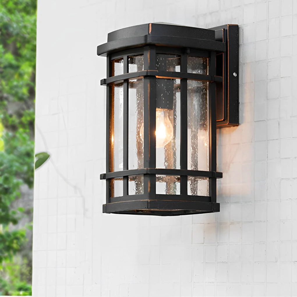 Thea Retro Simple Bubbles Modern Outdoor Wall Light - Image 2