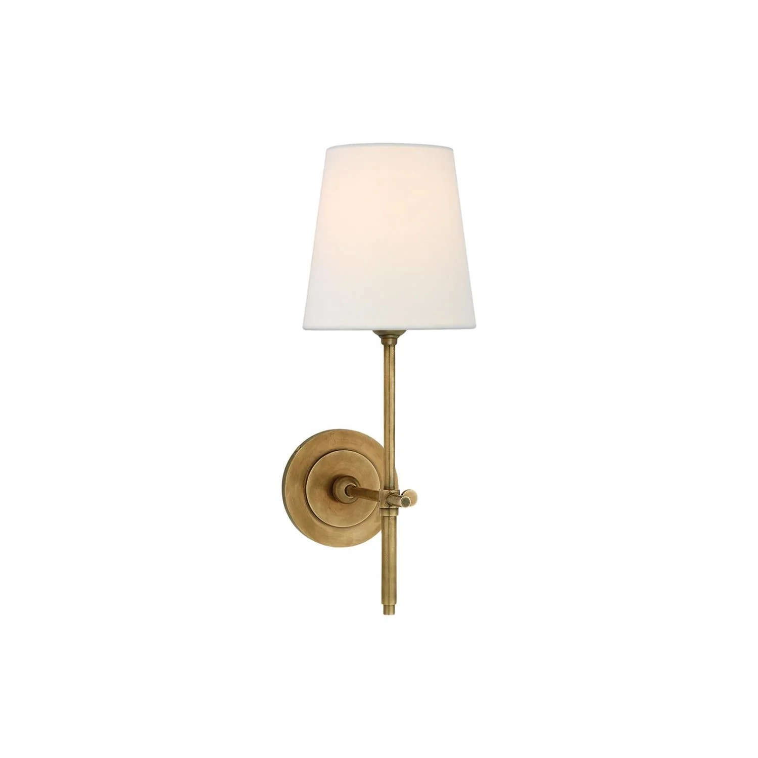 Theodore Wall Lamp Brass Fabric - Image 2