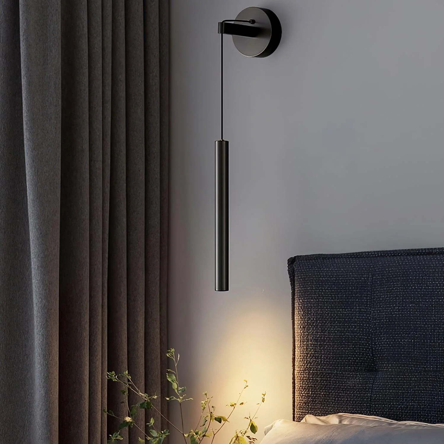 Thomasina Modern Minimalist Line Brass Wall Light - Image 16