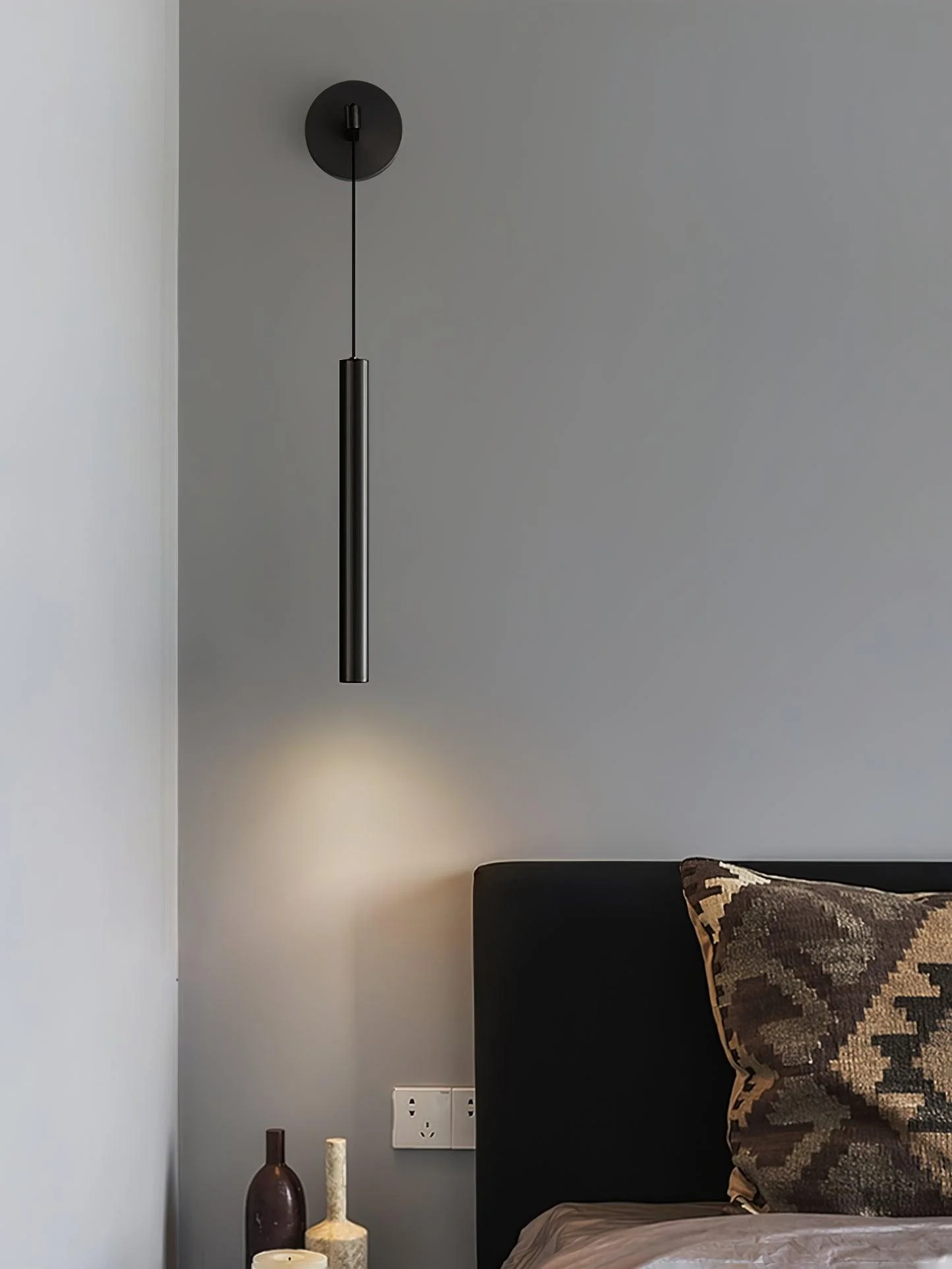 Thomasina Modern Minimalist Line Brass Wall Light - Image 23