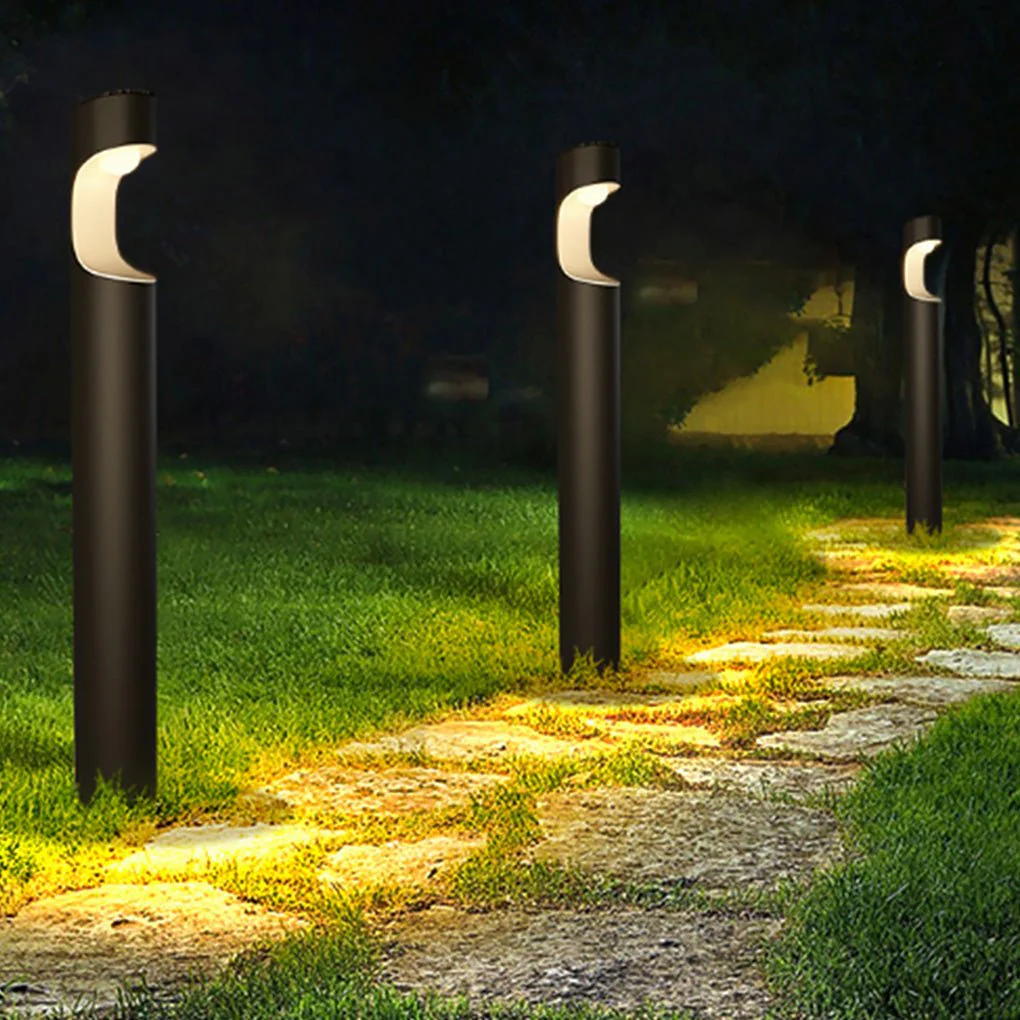 Thresher Modern Moon Outdoor Post Light - Image 2