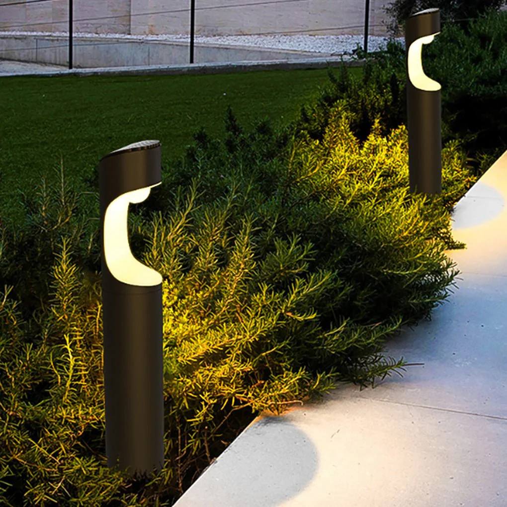 Thresher Modern Moon Outdoor Post Light - Image 4