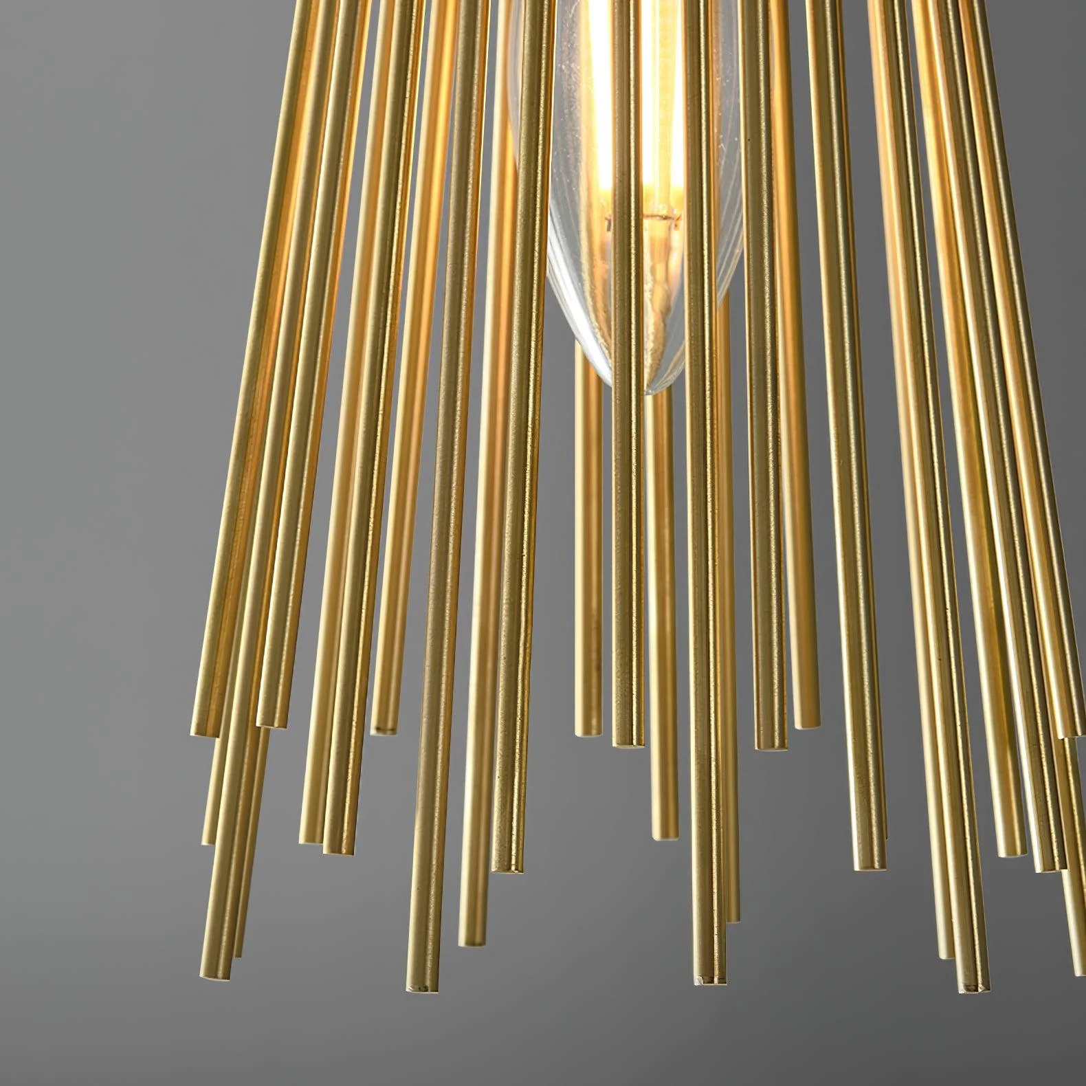 Thresher Postmodern Luxury Candle Brass Wall Light - Image 30