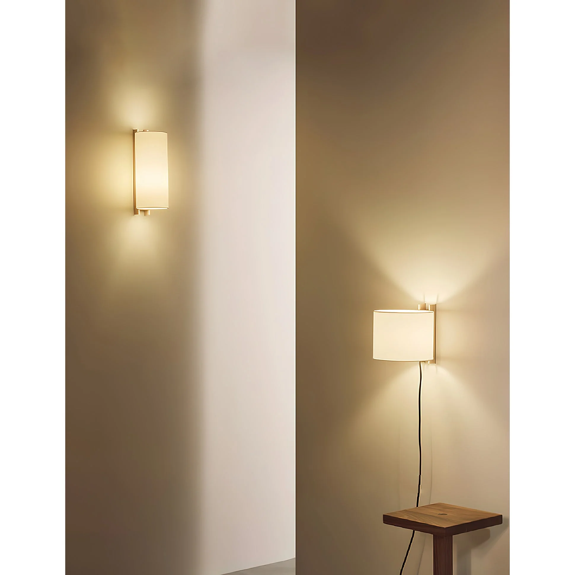 Tmma Farmhouse Fabric Wall Light - Image 8