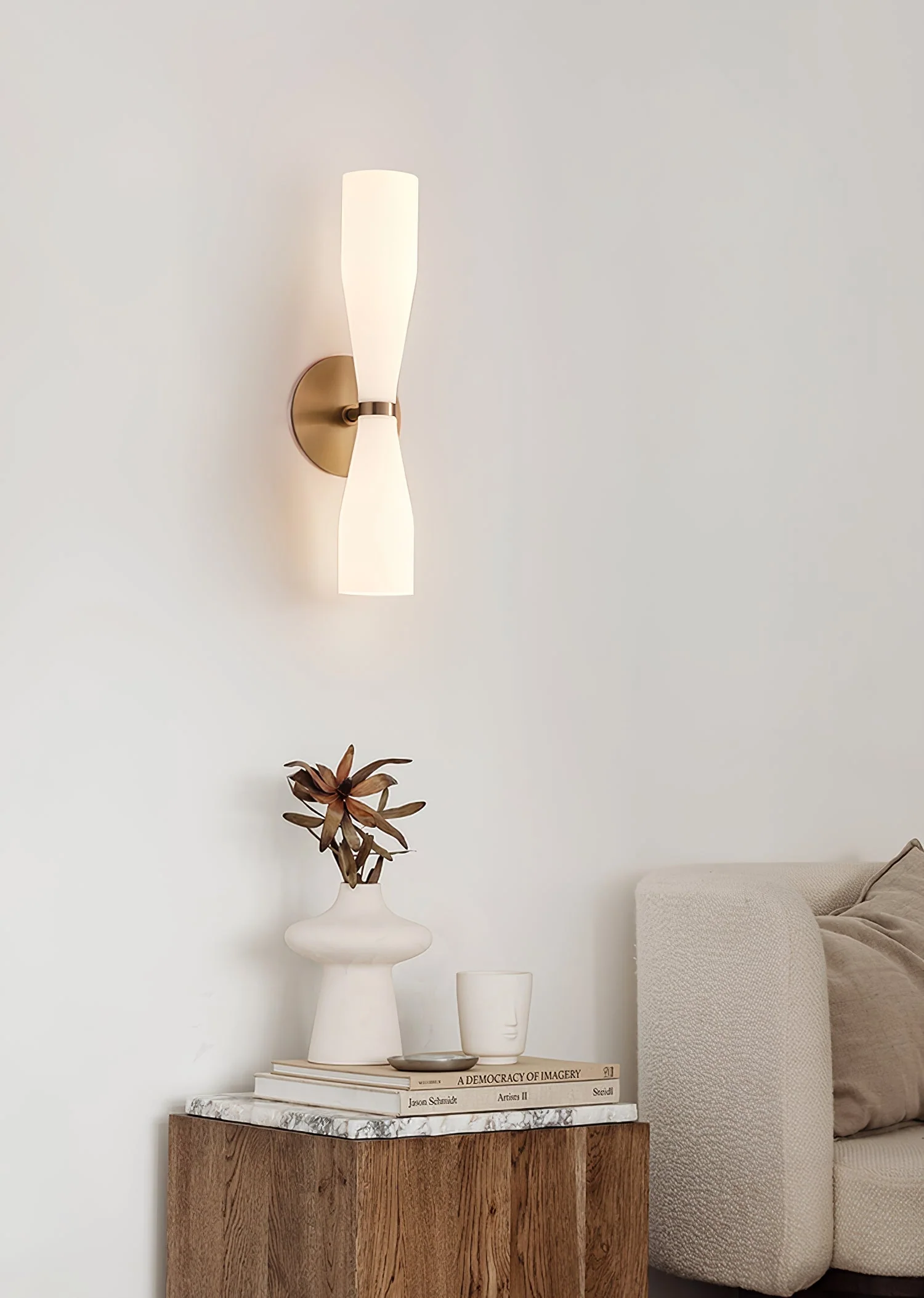 Torch Modern Glass Wall Light - Image 18
